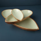 Madras Oval Bowl, Sage