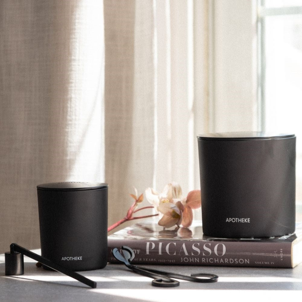 Black 3-Wick Candle Lid
