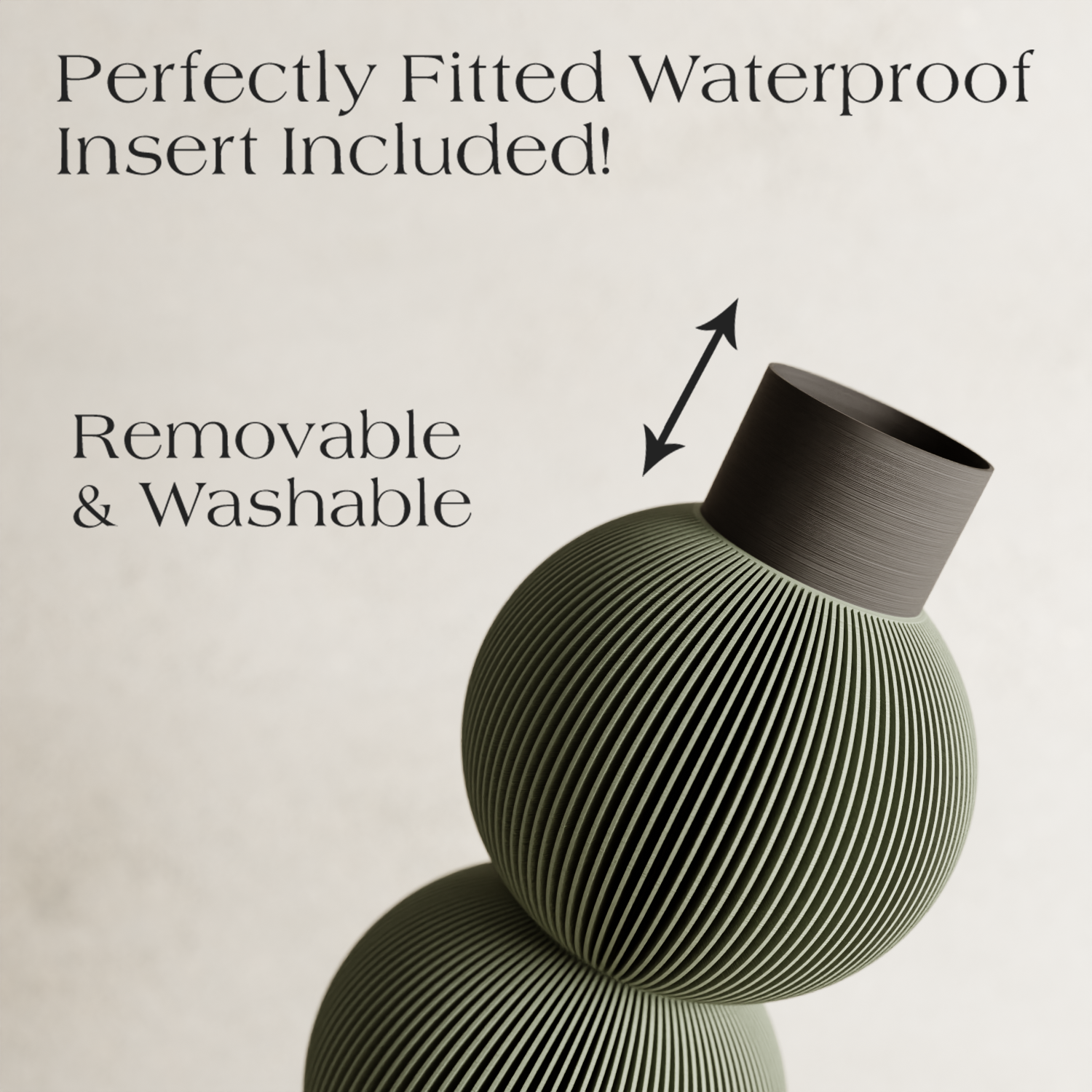 Bubble Vase from Modernized Pottery