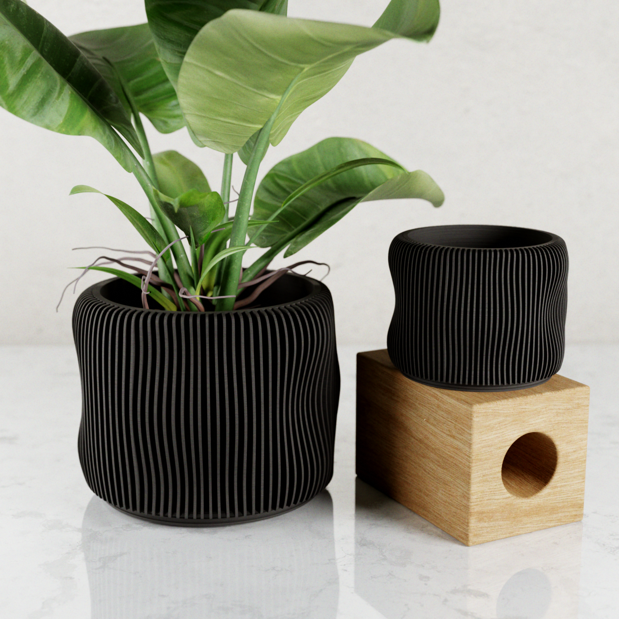 Bubbly Planter from Modernized Pottery
