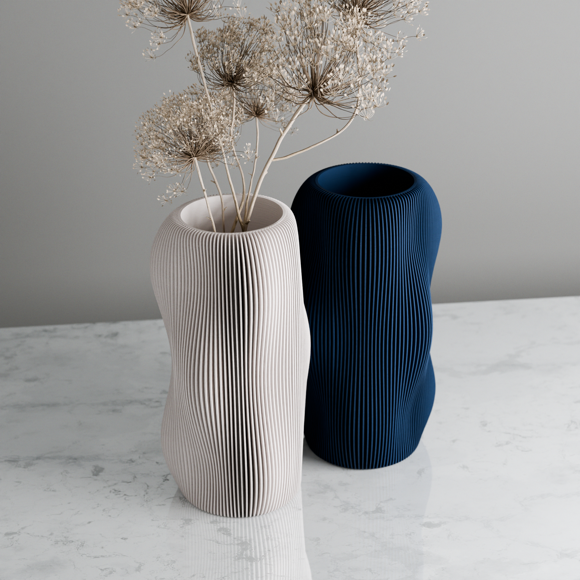 Bubbly Vase from Modernized Pottery