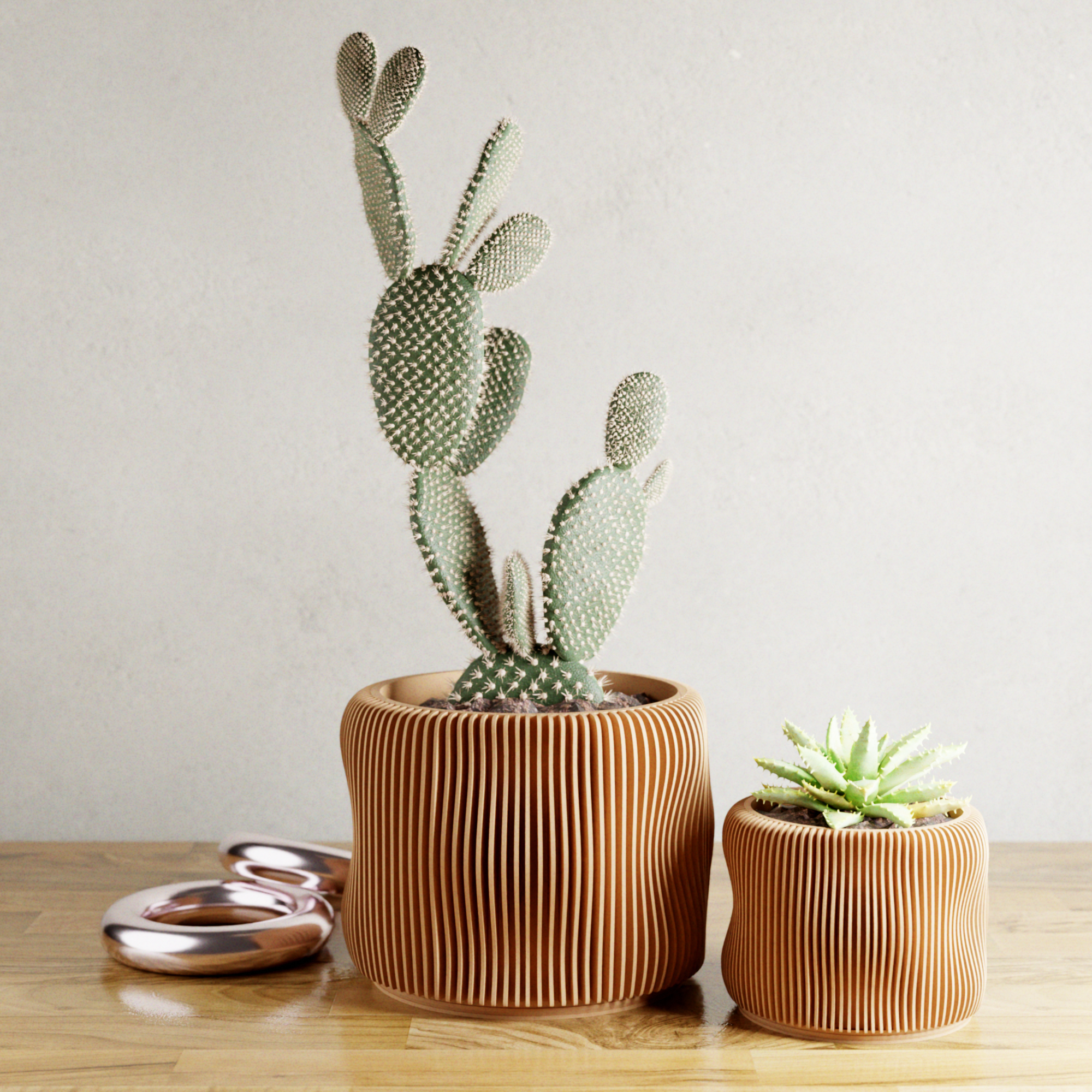 Bubbly Planter from Modernized Pottery