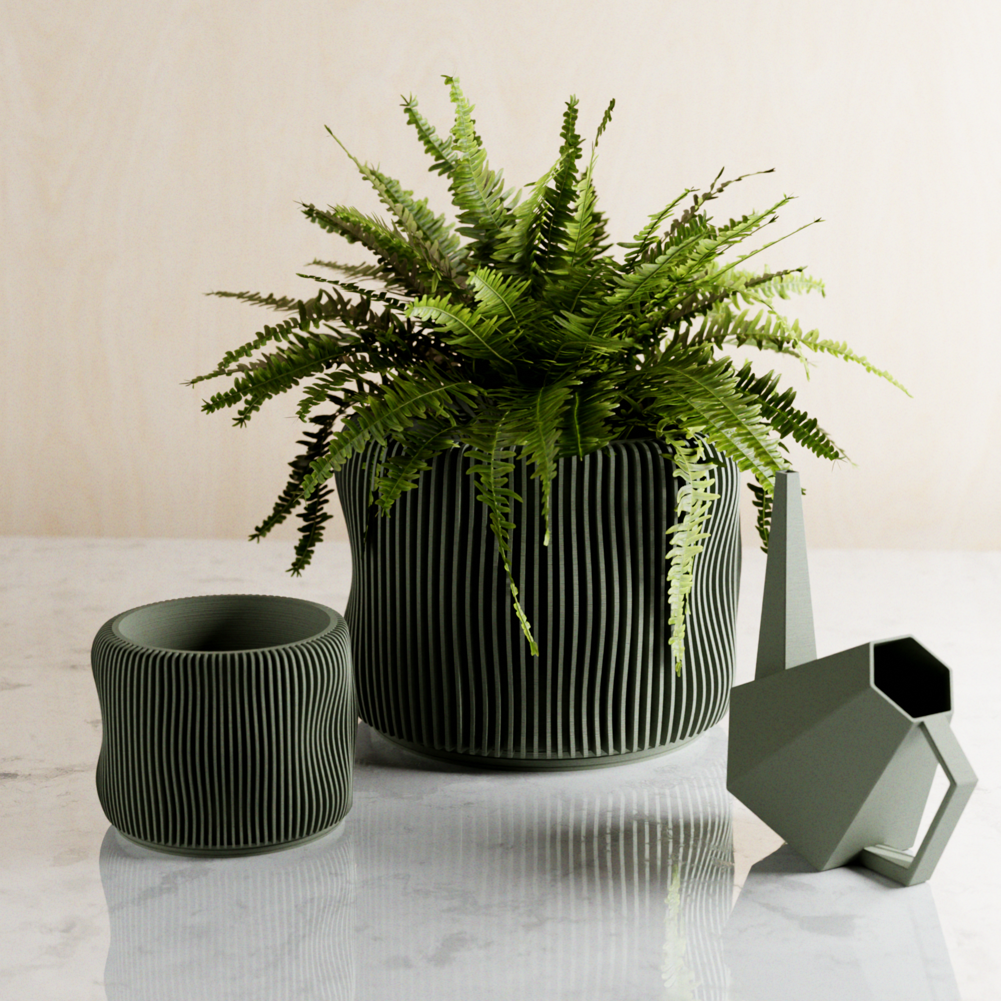 Bubbly Planter from Modernized Pottery