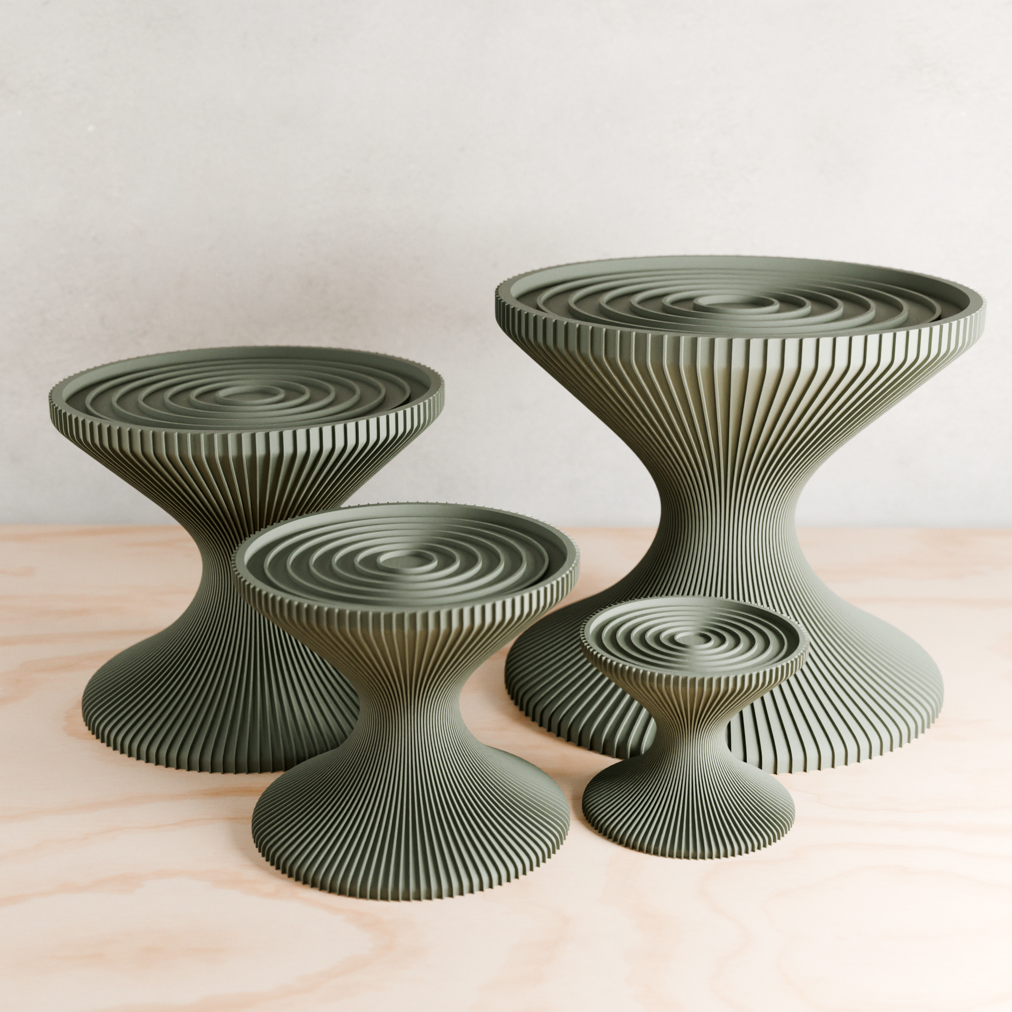 Plant Stand - Chalice from Modernized Pottery