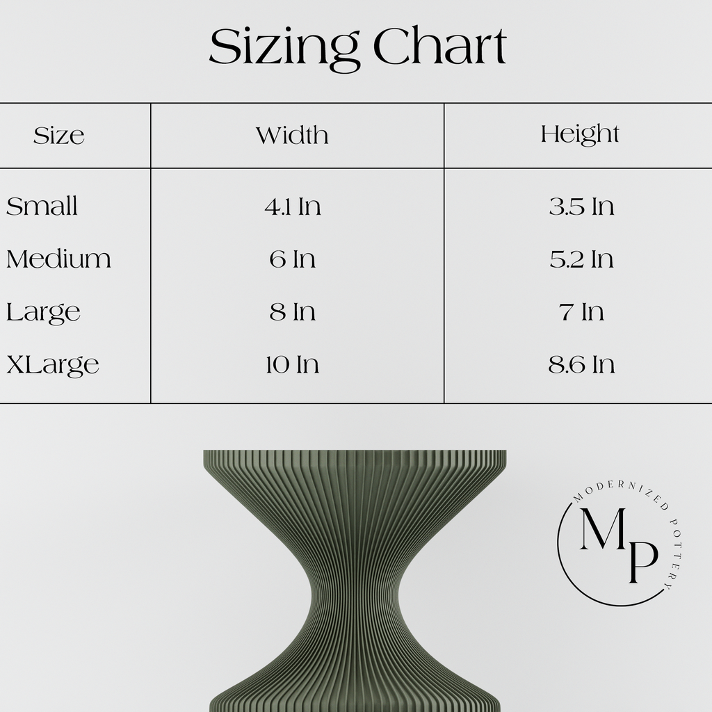 Plant Stand - Chalice from Modernized Pottery
