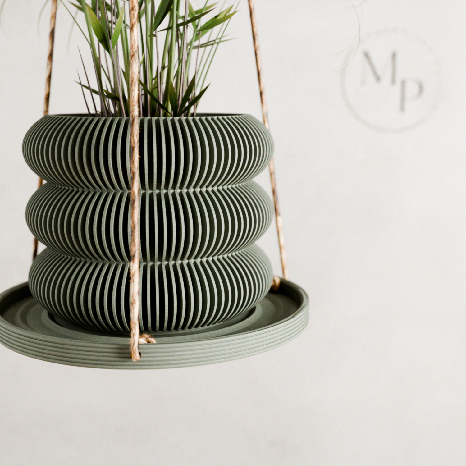 Hanging Plant Pot Tray | Puddle from Modernized Pottery