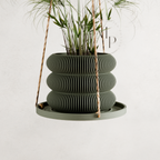 Hanging Plant Pot Tray | Puddle from Modernized Pottery