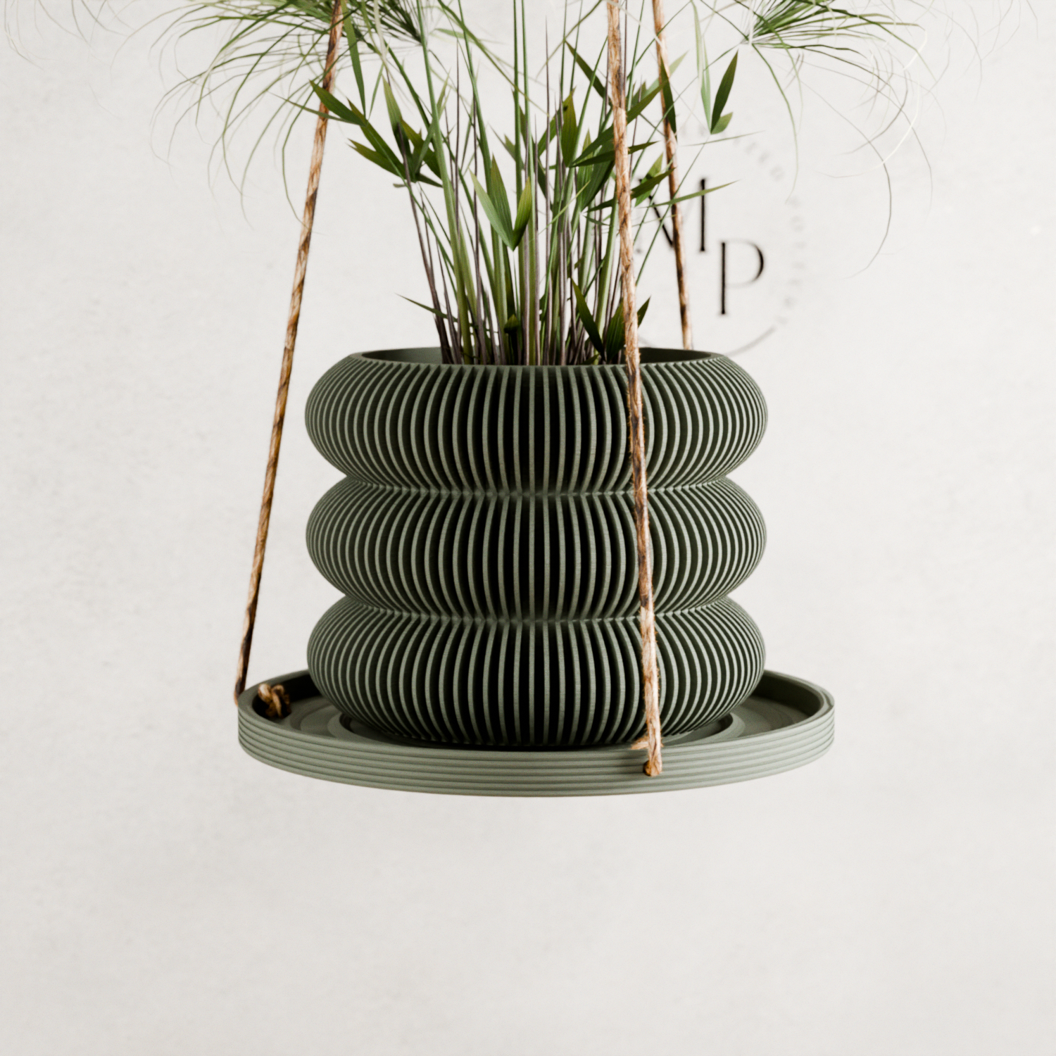 Hanging Plant Pot Tray | Puddle from Modernized Pottery