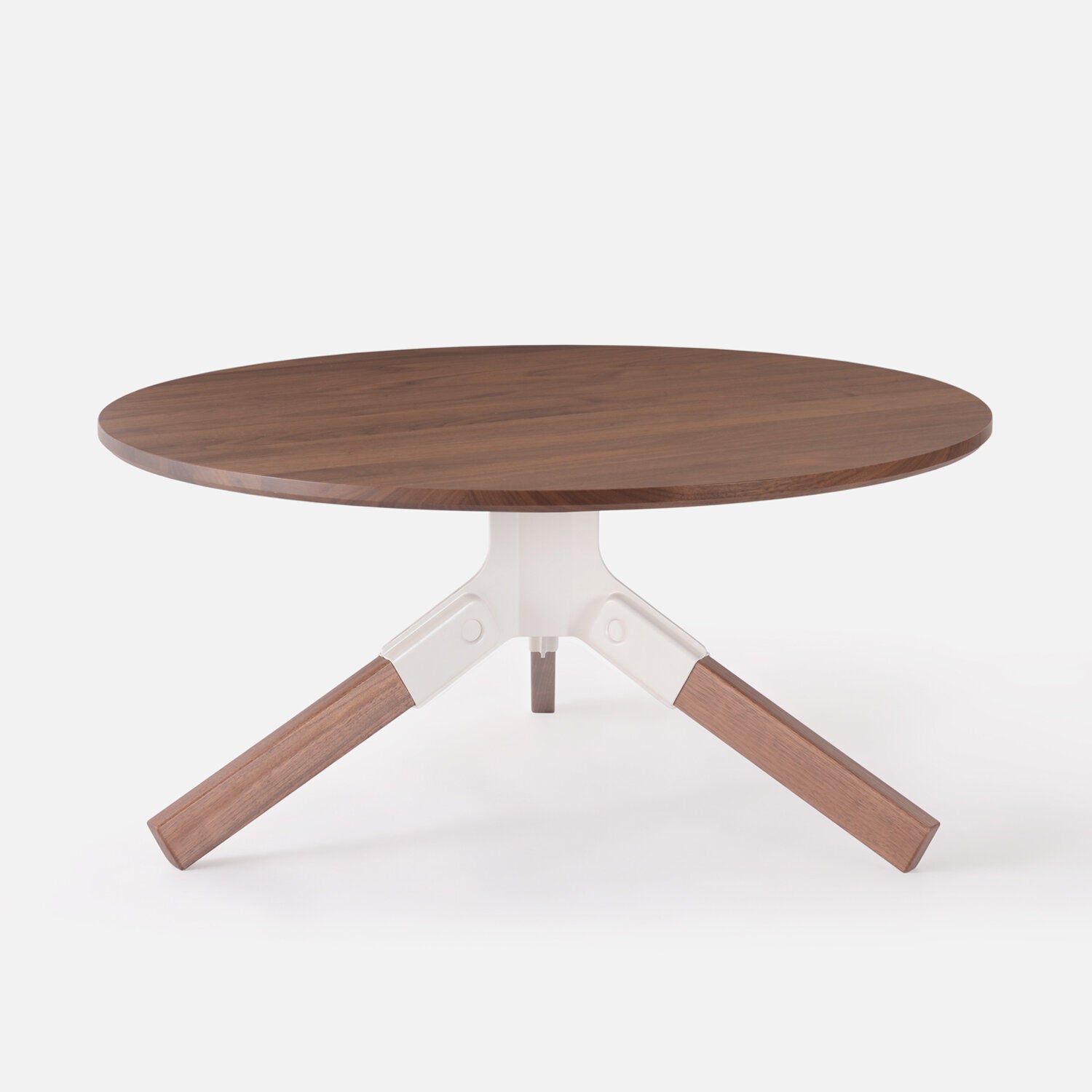 Conrad coffee table in white base finish