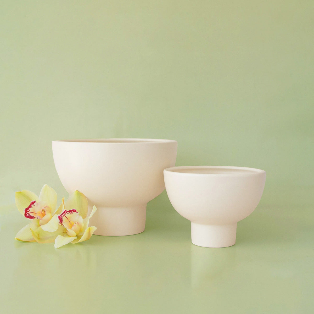 Crosby Compote | Vintage White