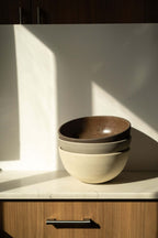 Stoneware Large Fruit Bowl "Pumpernickel"