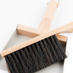Andree Jardin "Mr & Mrs Clynk" Gray Hand Brush, Dustpan and Wall Hooks
