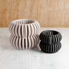 Orchid Planter Double Bubbles Planter from Modernized Pottery