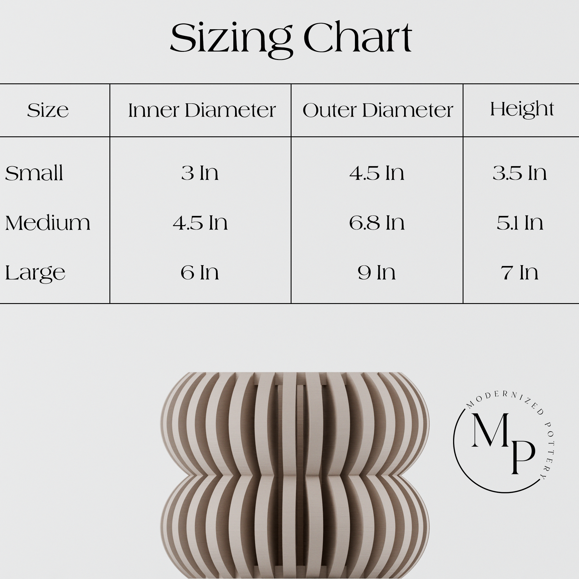 Orchid Planter Double Bubbles Planter from Modernized Pottery