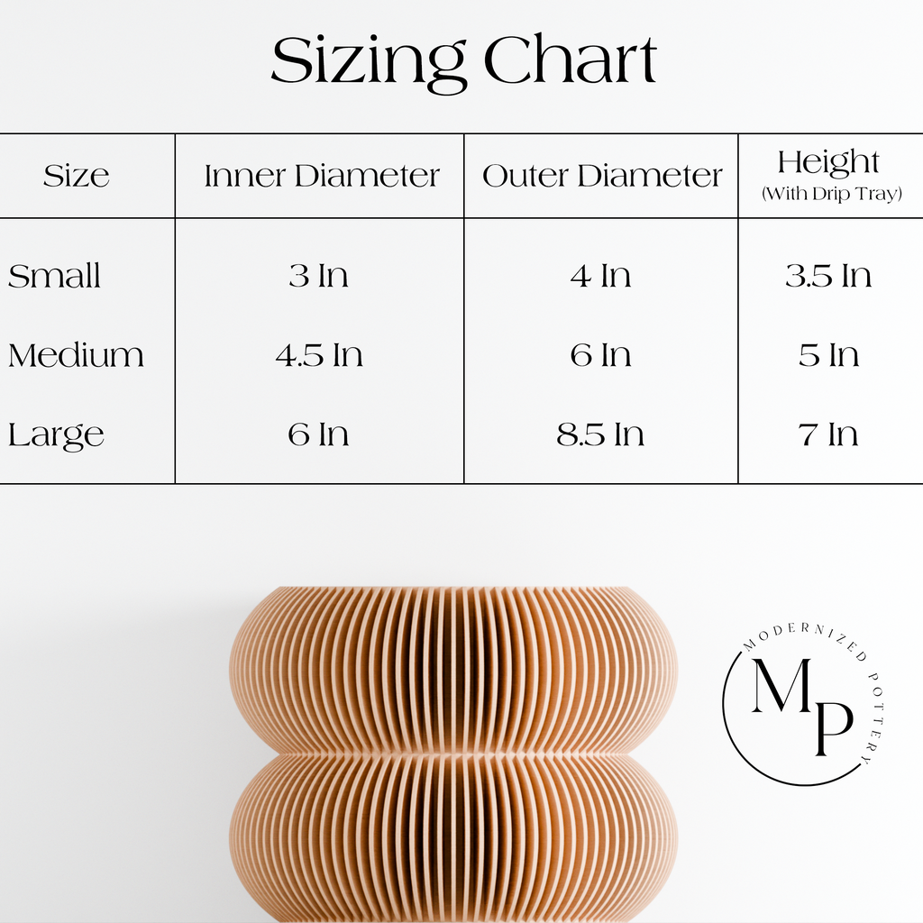Double Bubbles Planter from Modernized Pottery