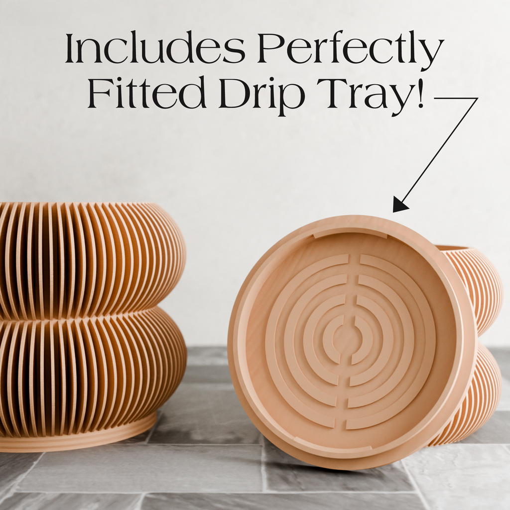 Double Bubbles Planter from Modernized Pottery