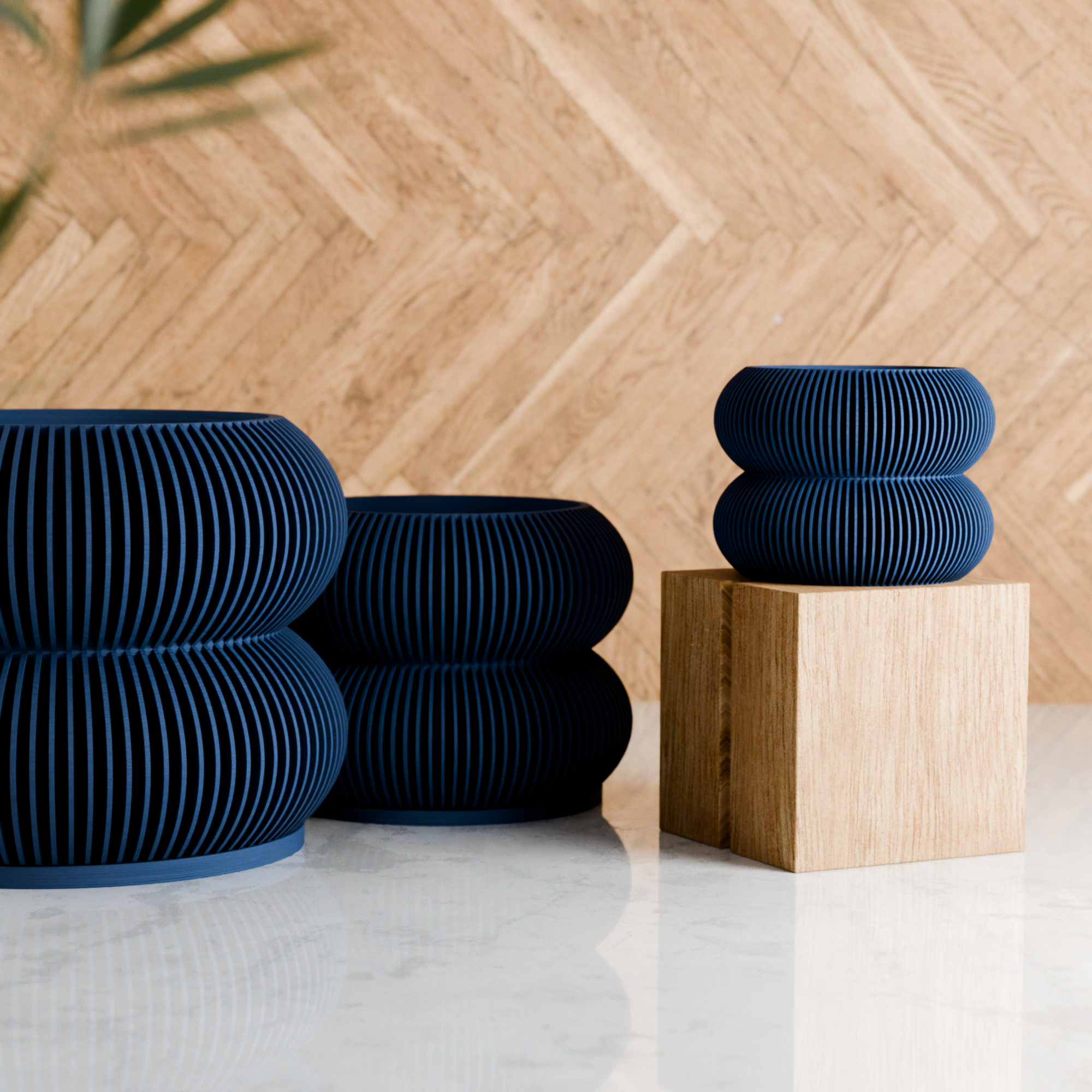 Double Bubbles Planter from Modernized Pottery