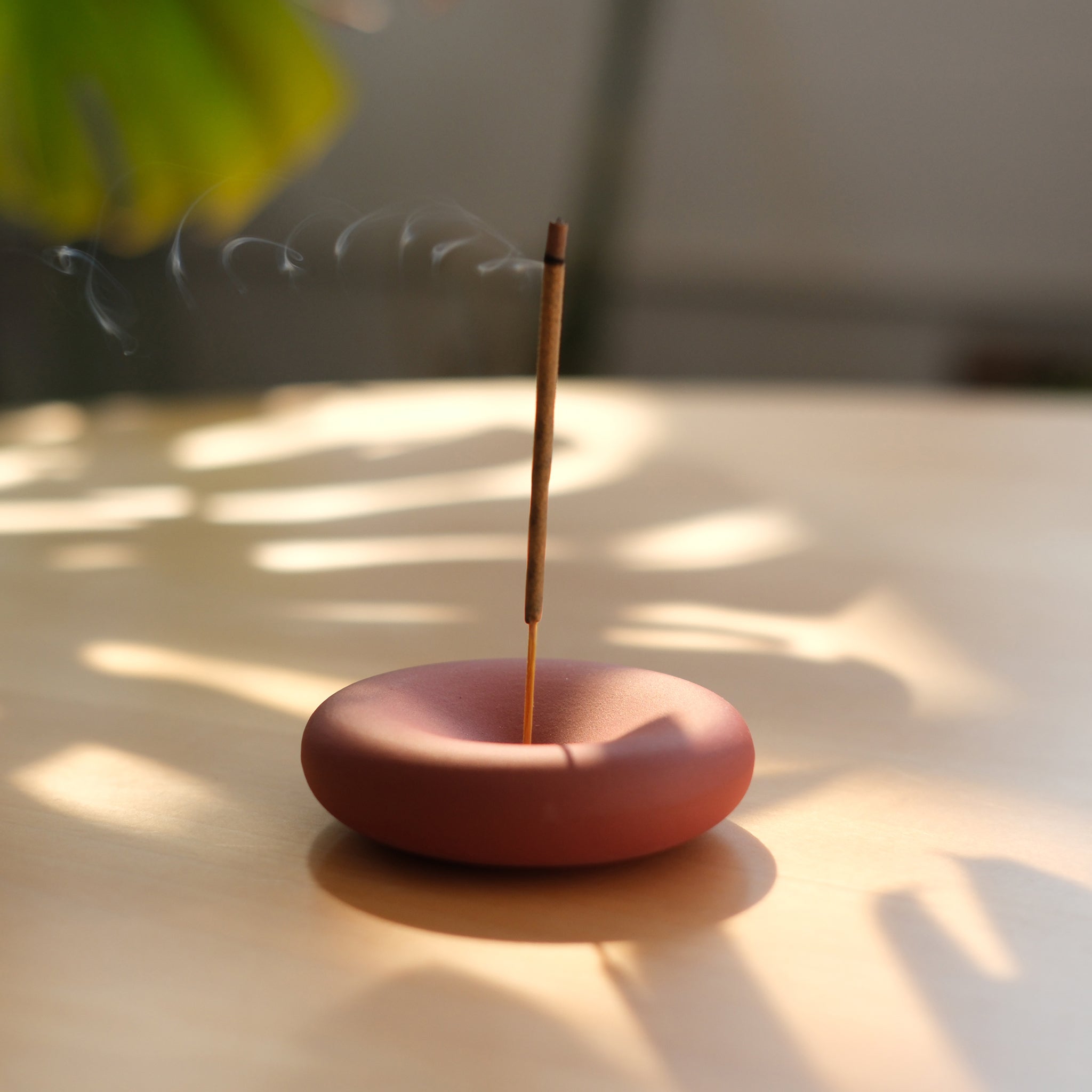 handmade stoneware incense holder by Misewell