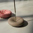 handmade stoneware incense holder by Misewell