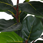 3' Faux Potted Fiddle Leaf Fig Tree