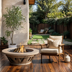 Artificial Ficus Tree with Artisan Planter