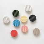 Sequence Fluted coat hook fluted ridges detail