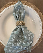 Ruthie Hand Block Print Napkins / Set of 4