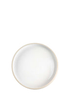 Handmade Stoneware Dinner Plates with High Sides