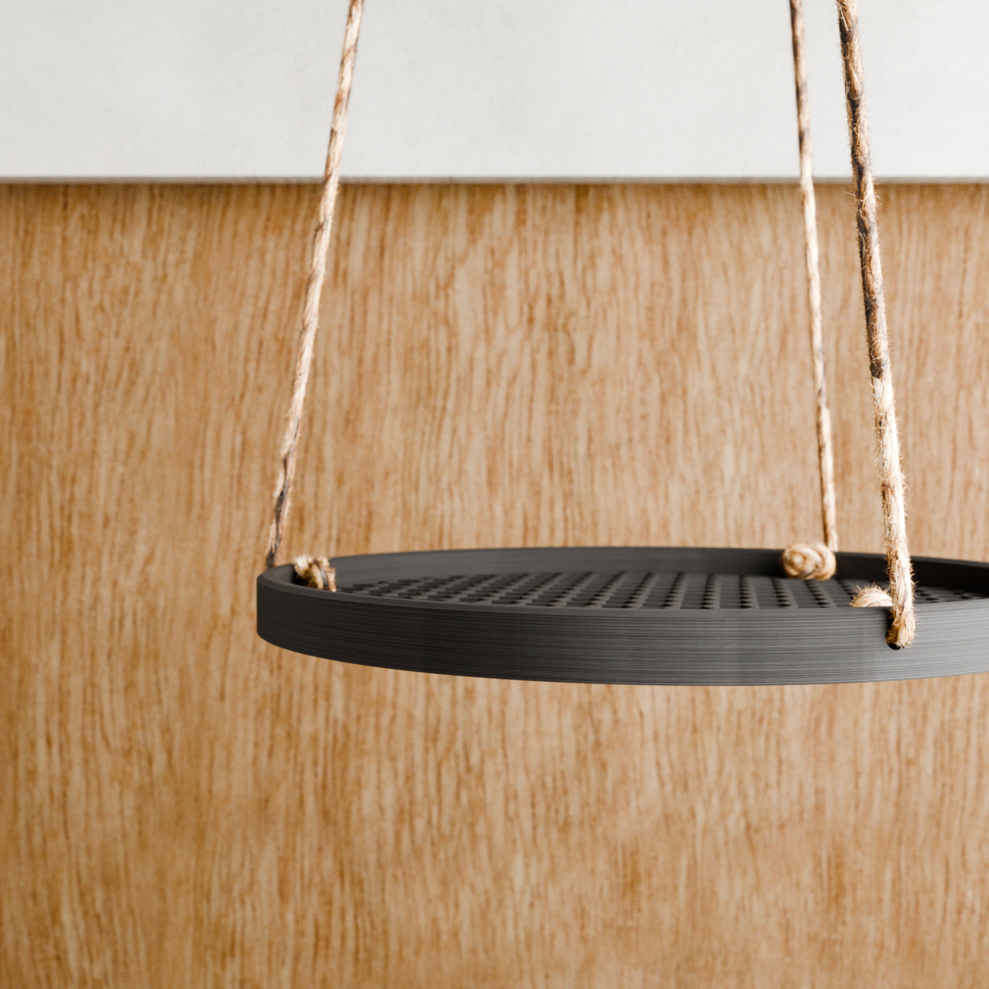 Hanging Plant Pot Tray | Honeycomb from Modernized Pottery