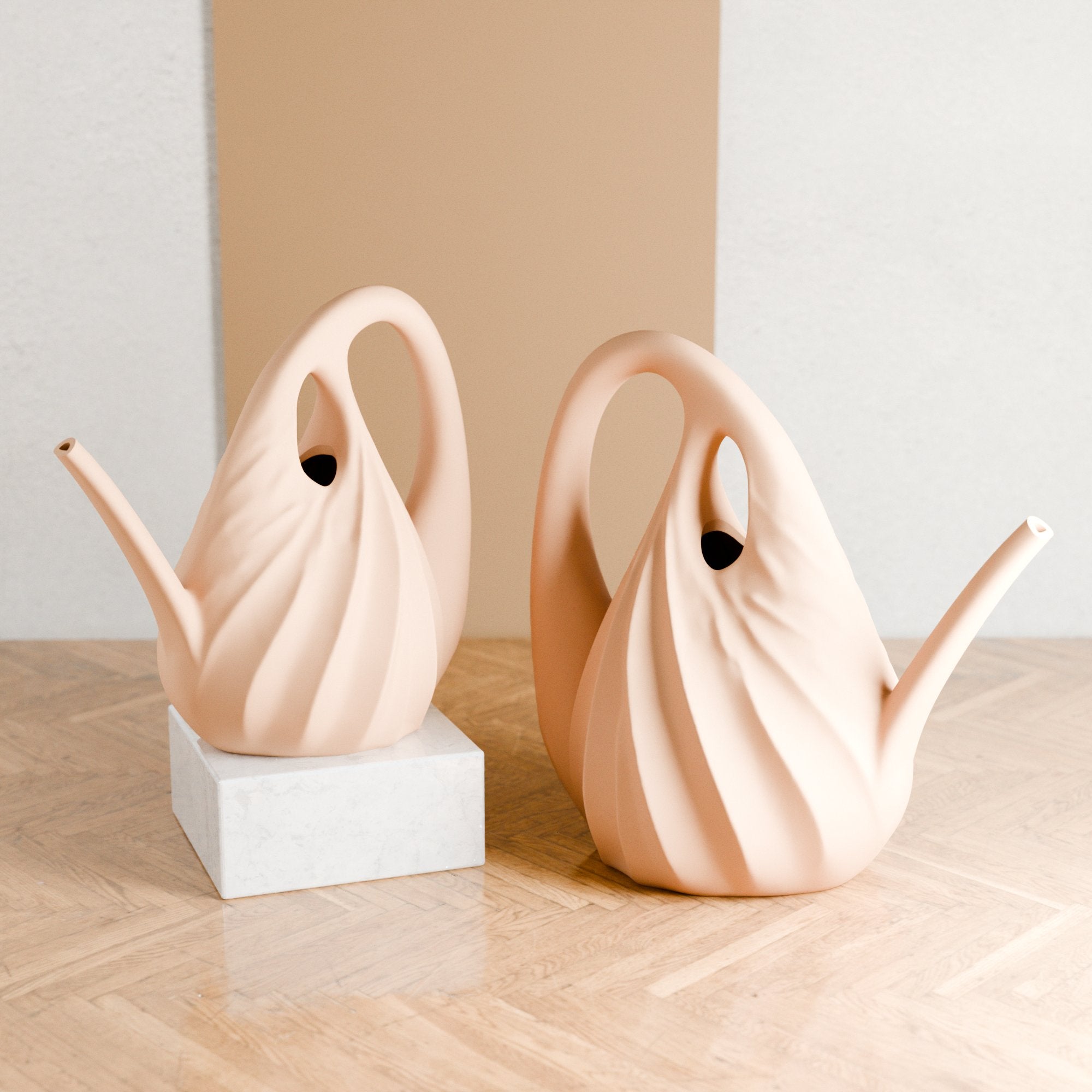 Swirl Watering Can from Modernized Pottery