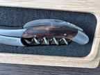 Close crop of the grapevine grain inside the black foam insert