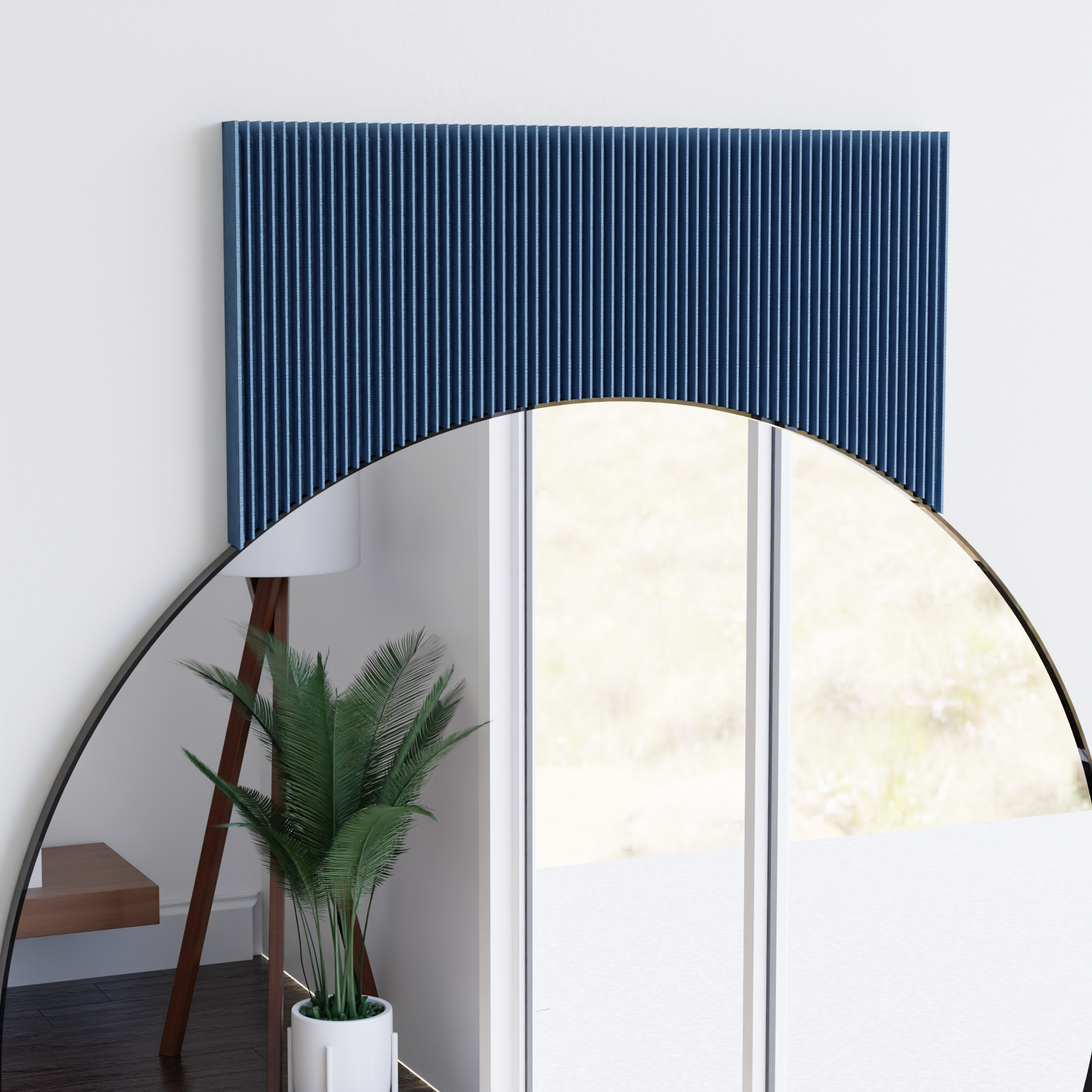 Sol Mirror from Modernized Pottery
