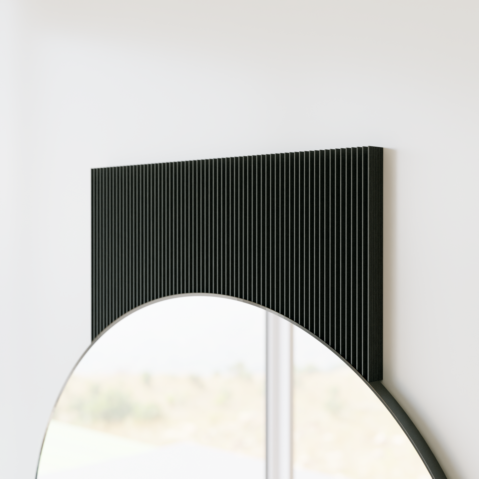 Sol Mirror from Modernized Pottery
