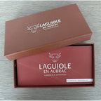 Branded gift box with the red Laguiole en Aubrac sleeve