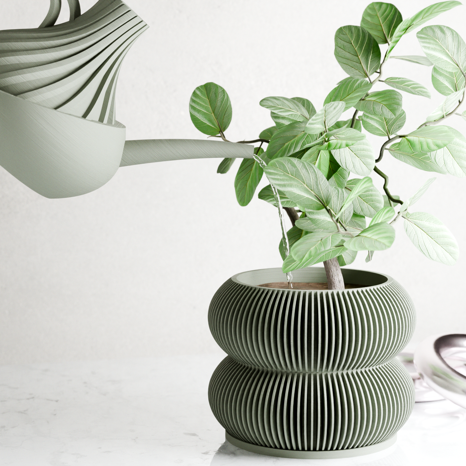 Revolve Watering Can from Modernized Pottery