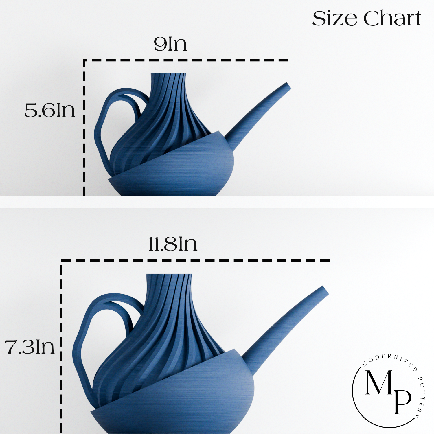 Revolve Watering Can from Modernized Pottery