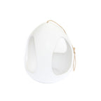 Large White Ceramic Hanging Pod
