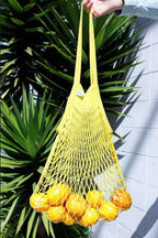 Filt Bright Yellow Cotton Shopper Medium-220JAUNE
