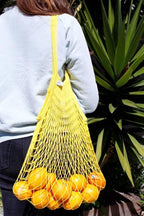 Filt Bright Yellow Cotton Shopper Medium-220JAUNE