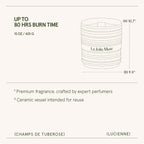Lucienne - Champs de Tuberose Candle