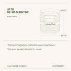 Lucienne - Lavender Suede Candle