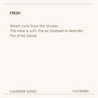 Lucienne - Lavender Suede Candle