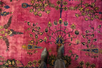 Full overhead view of Meshed carpet 14.5x18.5