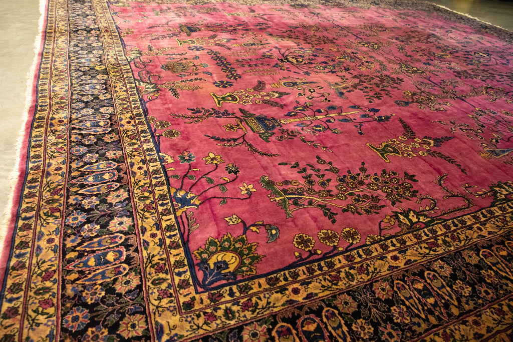 Close-up detail of pattern and pile