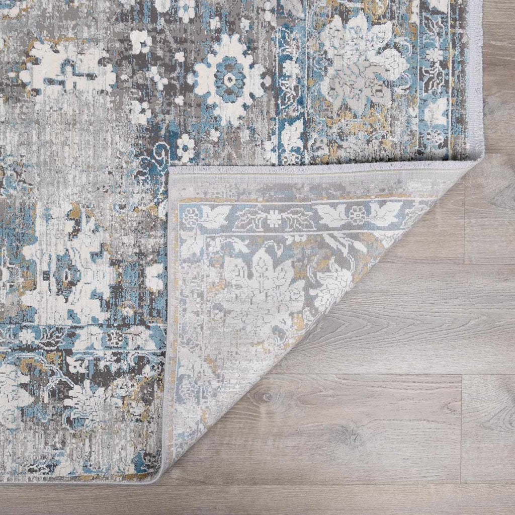 The Halcyra Faux Silk Rug