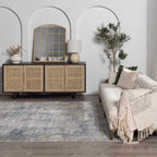 The Halcyra Faux Silk Rug