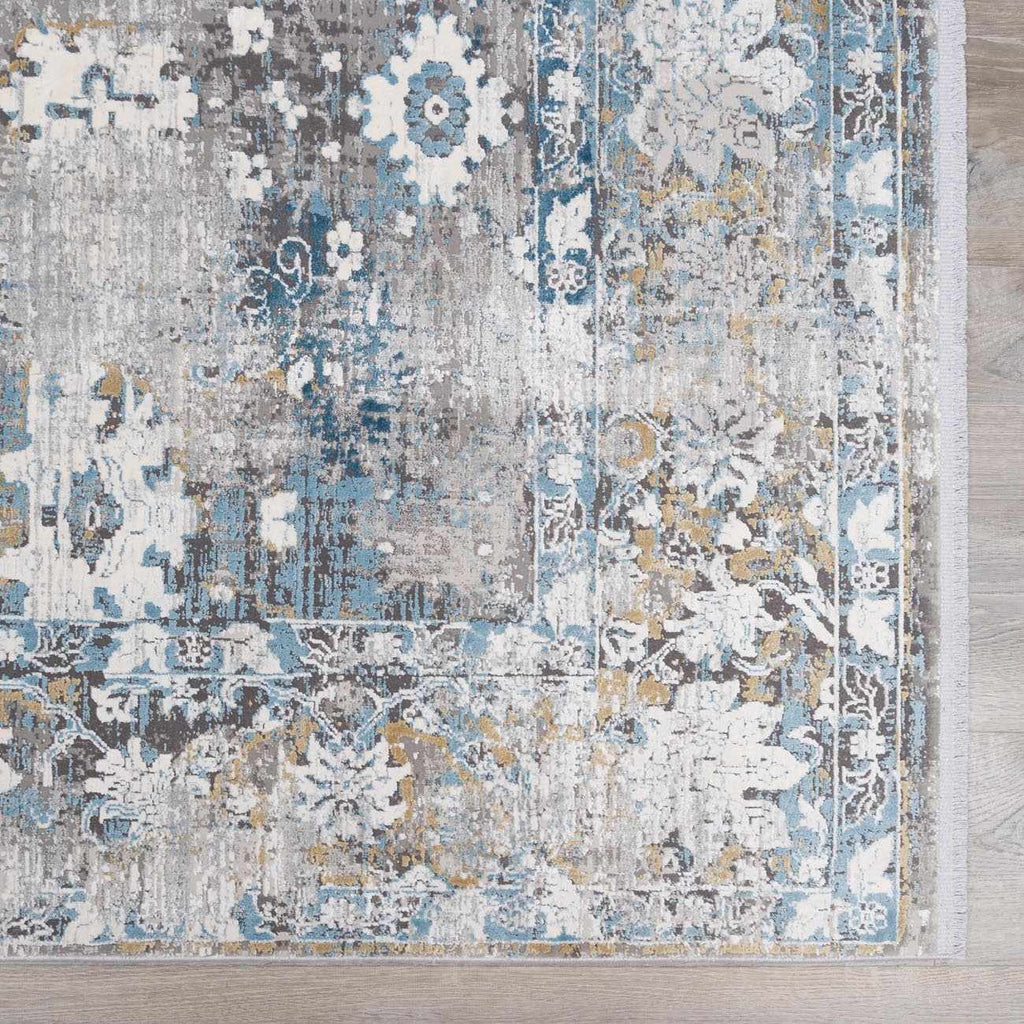 The Halcyra Faux Silk Rug