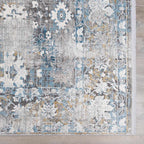 The Halcyra Faux Silk Rug