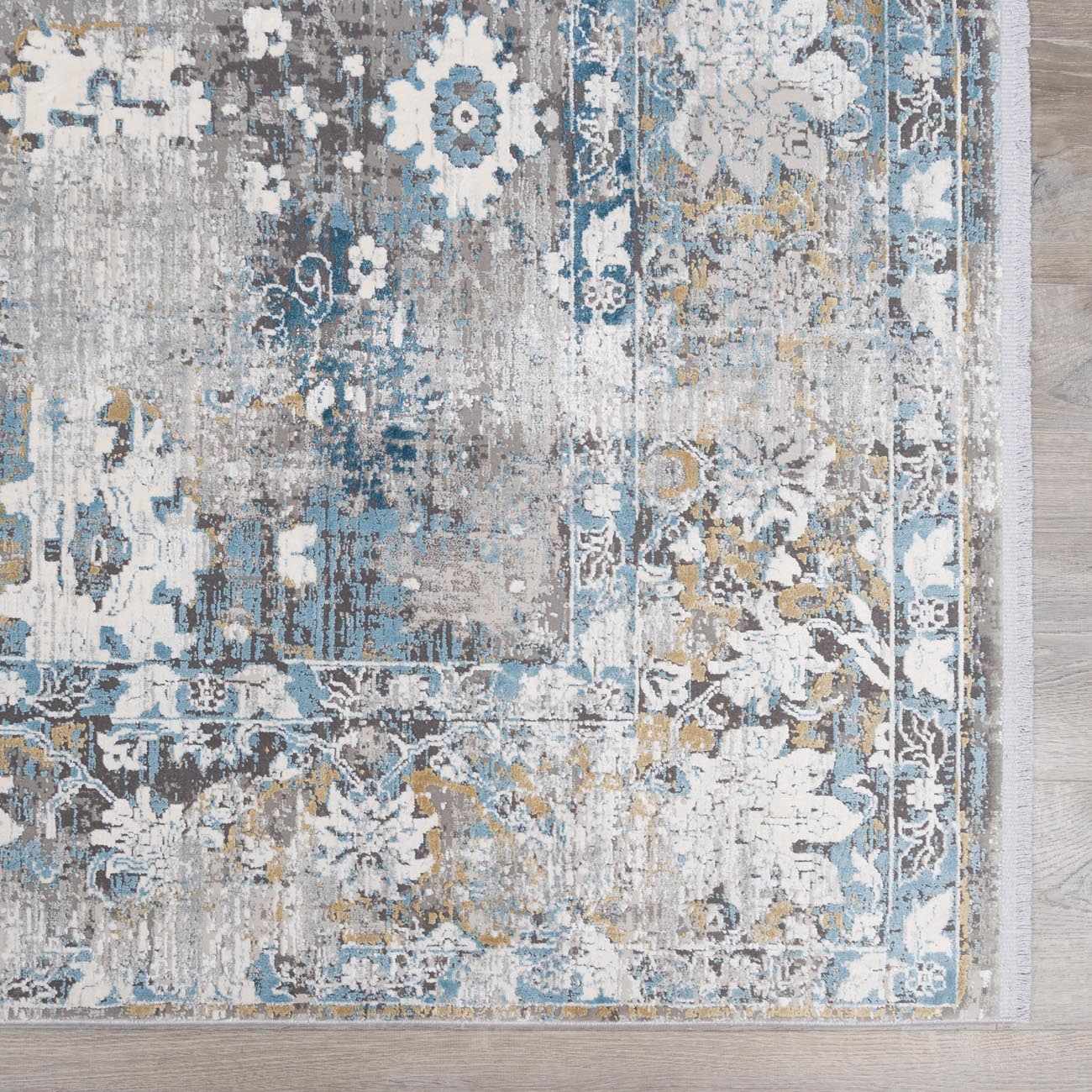 The Halcyra Faux Silk Rug
