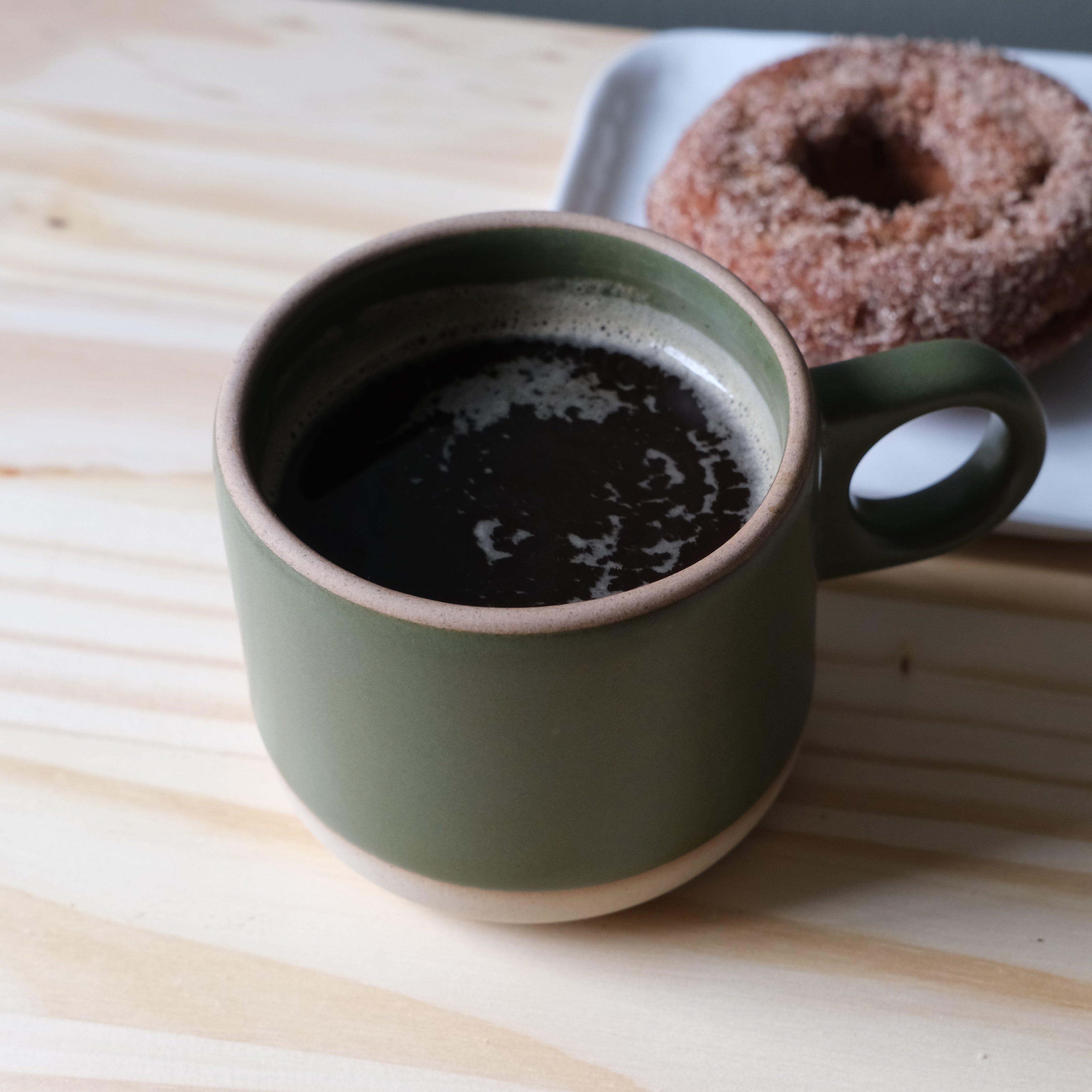 dipped stoneware mug by Misewell